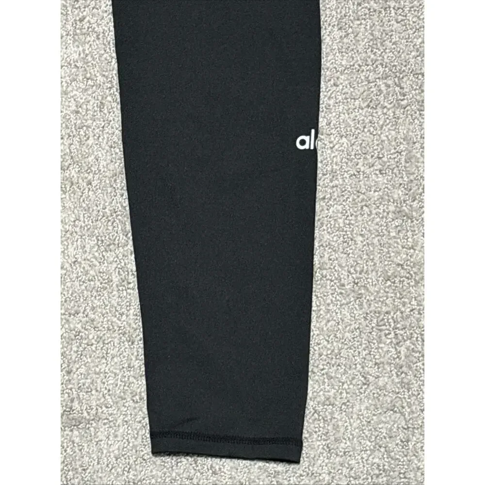 Alo Yoga Airlift Black High Waist Leggings 24” Inseam Size Unknown See Pics